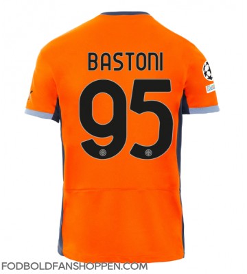 Inter Milan Alessandro Bastoni #95 Tredjetrøje 2023-24 Kortærmet